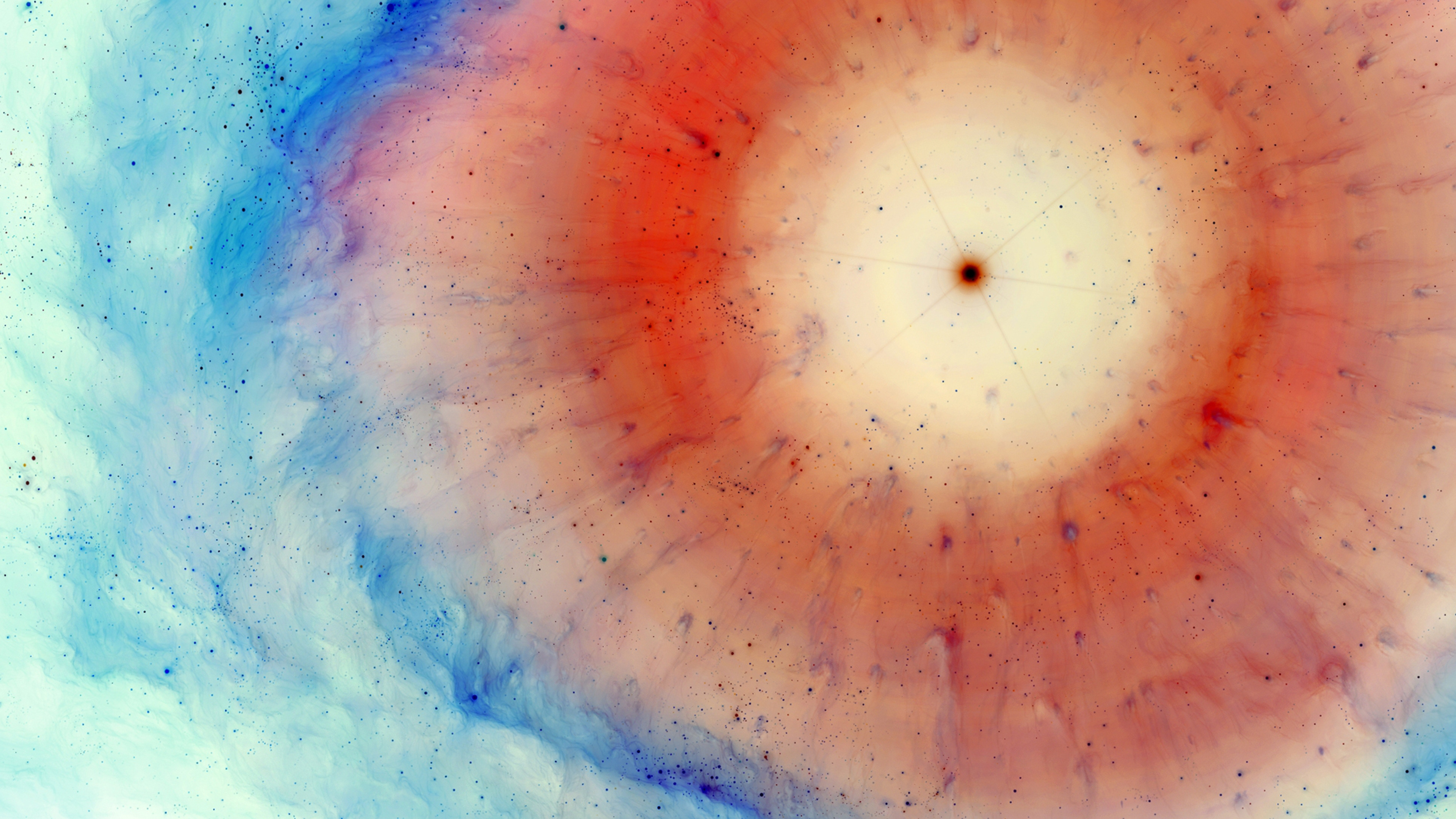 The helix nebula reveals the final stage in the life of a star like our sun